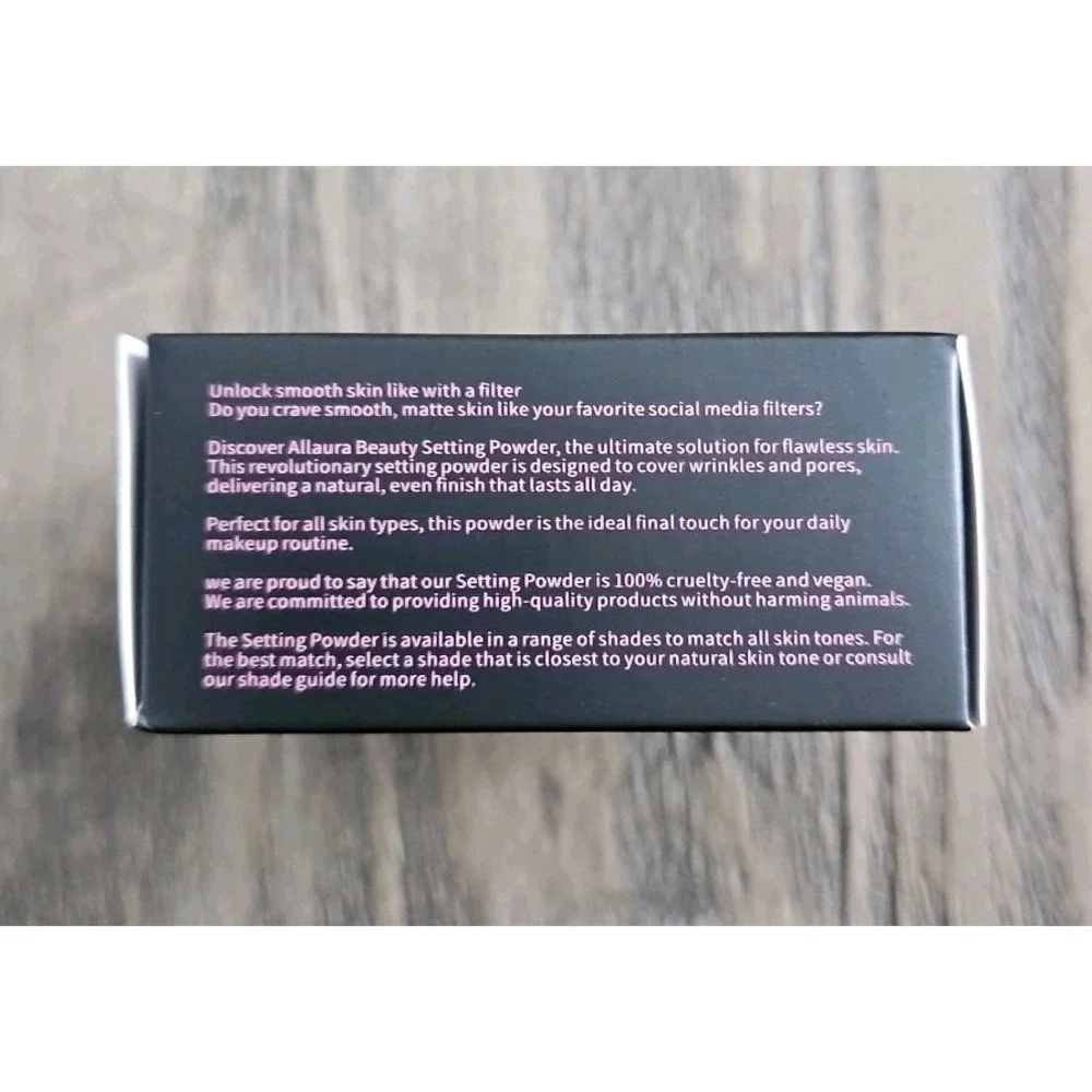 NEW Sealed Luminance Milano Blurring Setting Powder In Deep Dark Full Size US
